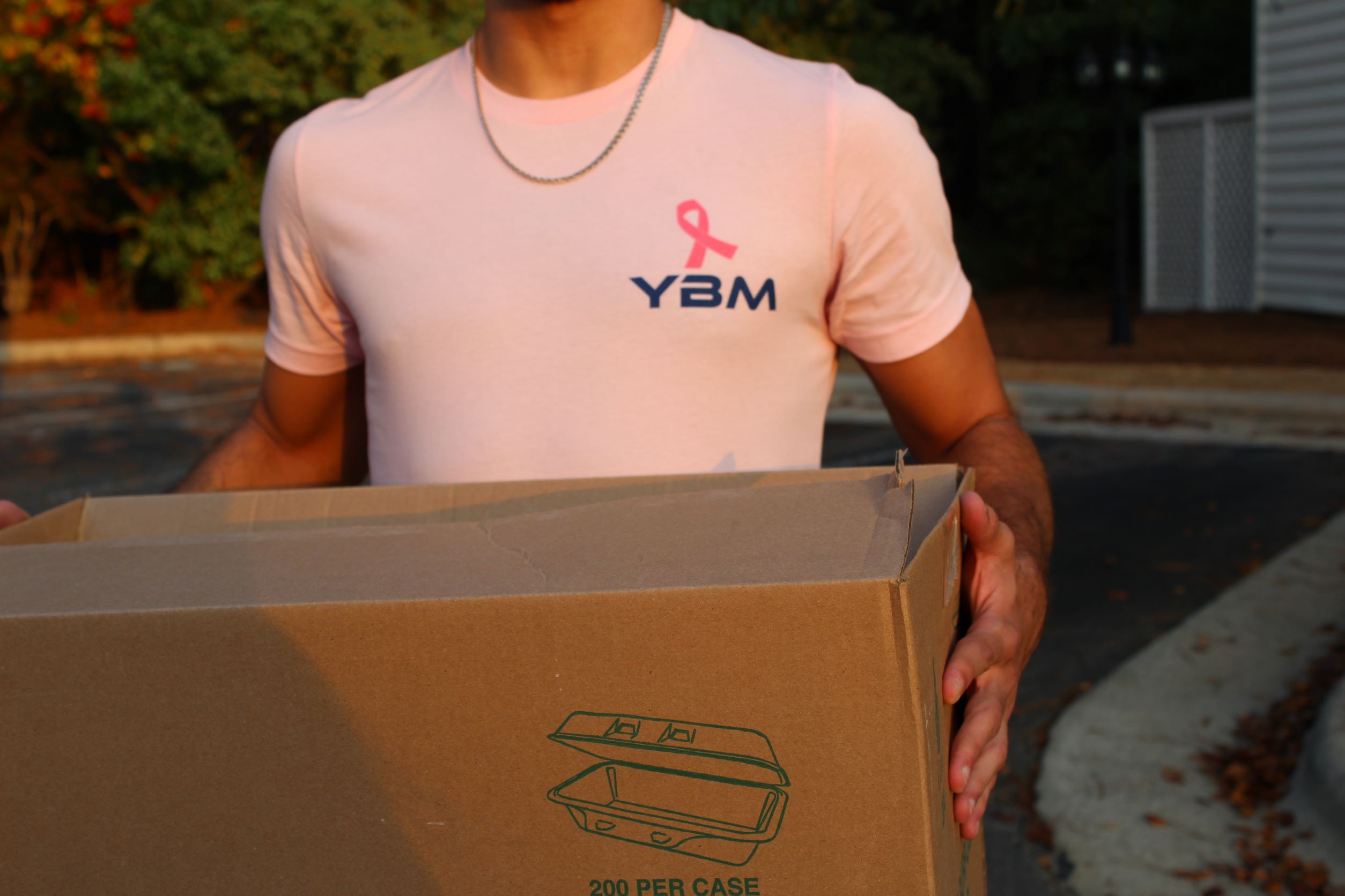 YBM crew member showing BCA support on a move